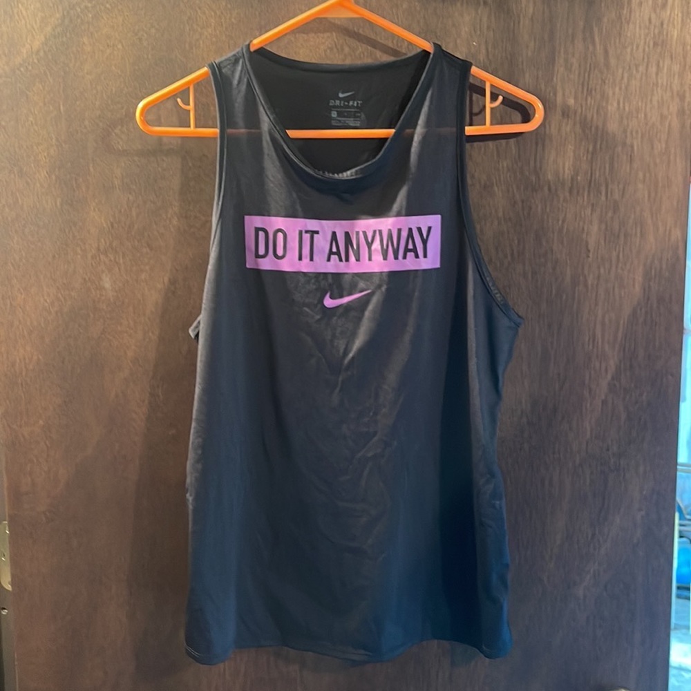 Like New Nike Jersey ladies muscle tee.